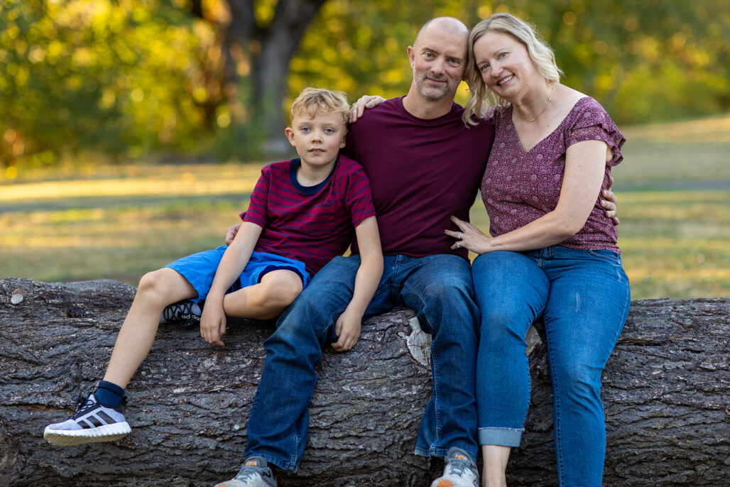 Family of three